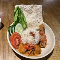 rendang  at Burgreens - Menteng in Jakarta