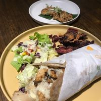 Max Chick'n Caesar Wrap at Burgreens - Menteng in Jakarta