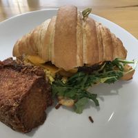 Croissant Sandwich at Verdine in Houston