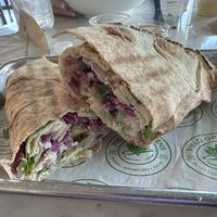 Falafel Wrap   at Field of Greens in Wellington