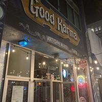 Entrance at Good Karma Artisan Ales & Cafe in San Jose