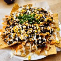 Nachos at Good Karma Artisan Ales & Cafe in San Jose