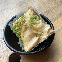 Vegan baklava  at Good Karma Artisan Ales & Cafe in San Jose
