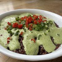 Kale bowl  at Good Karma Artisan Ales & Cafe in San Jose