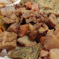 🇯🇲 Jamaican Jerk: Delicious, full of flavor at Good Karma Artisan Ales & Cafe in San Jose