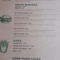 Menu at Lust in Groningen