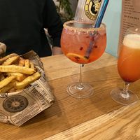 Fries and cocktails at Lust in Groningen