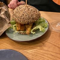 Bitterballen burger at Lust in Groningen