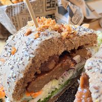 Memphis style burger   at Lust in Groningen