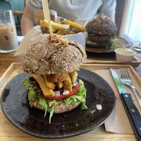 De bitterballenburger  at Lust in Groningen