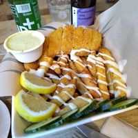Fish 🐠 and Chips 🍟 at Lust in Groningen