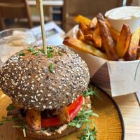 Bitterballen Burger at Lust in Groningen