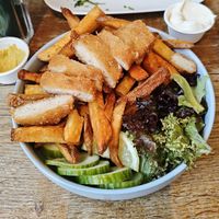 Fish and chips at Lust in Groningen