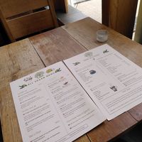 Menu 1 at Lust in Groningen