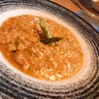 Rissotto vegano de boletus y trigueros #Veganuary at BLoved Veggie Corner in Madrid