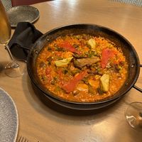 Paella!  at BLoved Veggie Corner in Madrid