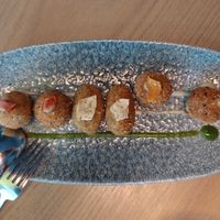 Croquetas gourmet at BLoved Veggie Corner in Madrid