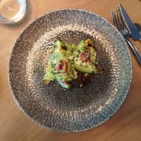 Aguacate a la parrilla at BLoved Veggie Corner in Madrid