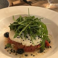 burrata  at BLoved Veggie Corner in Madrid