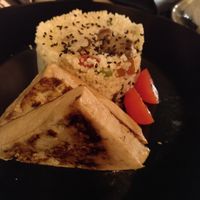 Tofu teriyaki with cous-cous at BLoved Veggie Corner in Madrid