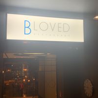 Sign at BLoved Veggie Corner in Madrid