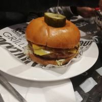 Burger at Monterey Jack's in Stirling