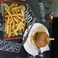 Chicken style burger  at Monterey Jack's in Perth