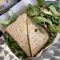  Avocado sandwich  at Seed to Table Vegan Eatery in Venice