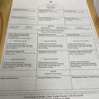  Menu at Seed to Table Vegan Eatery in Venice