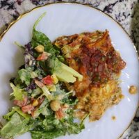 Best lasagna ever! And it's vegan 😁 at Seed to Table Vegan Eatery in Venice