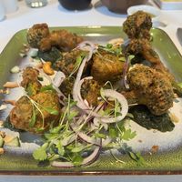 Pakora broccoli   at The Wensleydale Heifer in West Witton