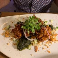 Onion Bhaji  at The Wensleydale Heifer in West Witton