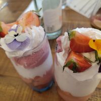 Knickerbocker Glory at The Wensleydale Heifer in West Witton