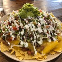 Large nachos at Pancho's Vegan Tacos - Fort Apache in Las Vegas