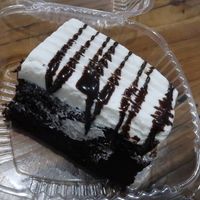 Chocolate cake at Pancho's Vegan Tacos - Fort Apache in Las Vegas