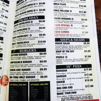 Menu at Pancho's Vegan Tacos - Fort Apache in Las Vegas