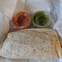 Classic Burrito at Pancho's Vegan Tacos - Fort Apache in Las Vegas
