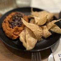 Smoky Sonoran Hummus and Homemade Tortilla Chips  at Wahaca - Covent Garden in London