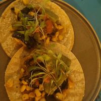 Eggplant tacos at Wahaca - Covent Garden in London