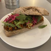 Pulled BBQ Jack: quite tasty  at Haley's Comet Breakfast Club in The Hague