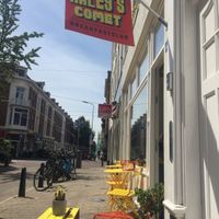 Oat milk and vegan pancakes made out stay enjoyable.  at Haley's Comet Breakfast Club in The Hague