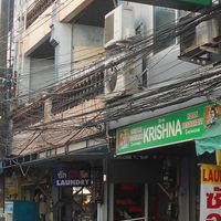 Entrance at Shree Krishna Pure Vegetarian Indian in Pattaya