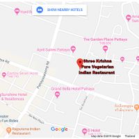 Real location
199/21 Moo 9 Soi 16 Pattaya Klang, Pattaya, Thailand 20150 at Shree Krishna Pure Vegetarian Indian in Pattaya