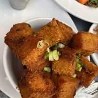 Polenta fries - best item on the menu  at Cyclops in Seattle