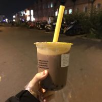 Chocolate flavoured bubble tea at Bubble CiTea in Guildford