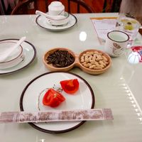 These items come free of charge before each meal at Kai Yi Xuan at Kai Yi Xuan - maybe closed in Beijing