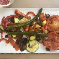Parrillada de verduras variadas at Bla Bla Cafe in Ferrol