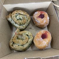 Baklava and donuts at Kevabs in Brunswick