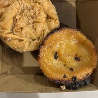 Baklava and Portuguese Tart  at Kevabs in Brunswick