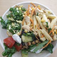 Salad (choice of 3): tasty garlic dressing at Kevabs in Brunswick